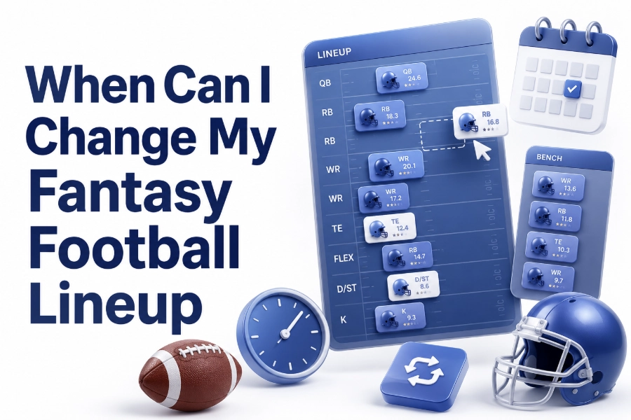 When Can I Change My Fantasy Football Lineup?